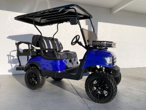 Blue Renegade Scout Lithium Golf Cart 01